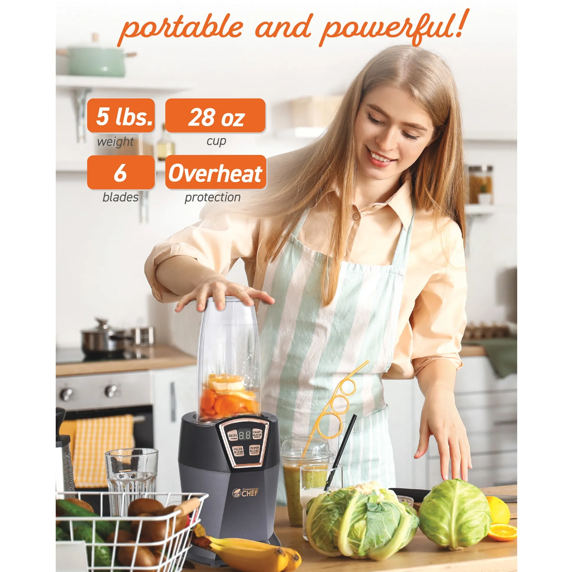 Commercial Chef Personal Blender