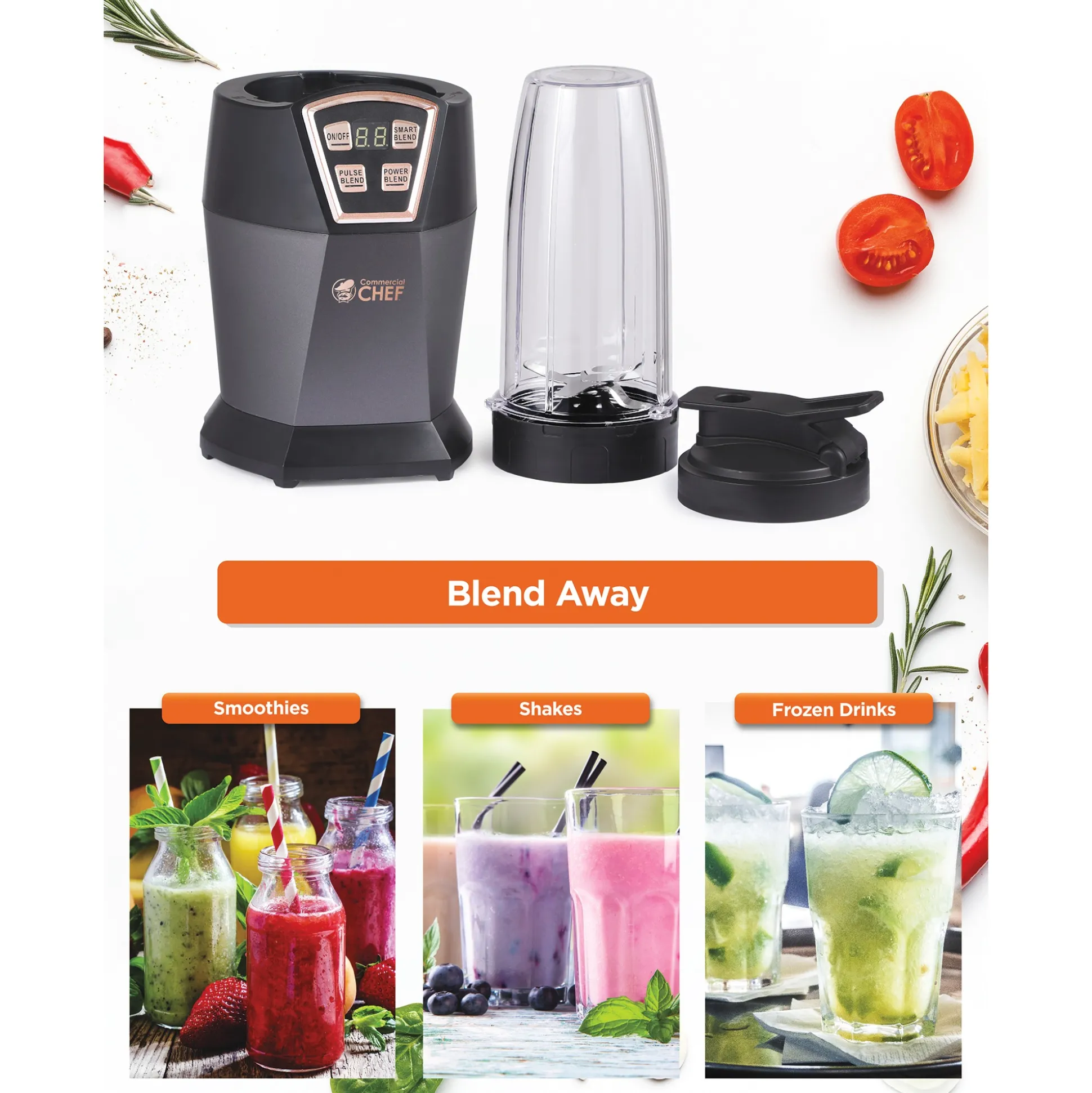 Commercial Chef Personal Blender