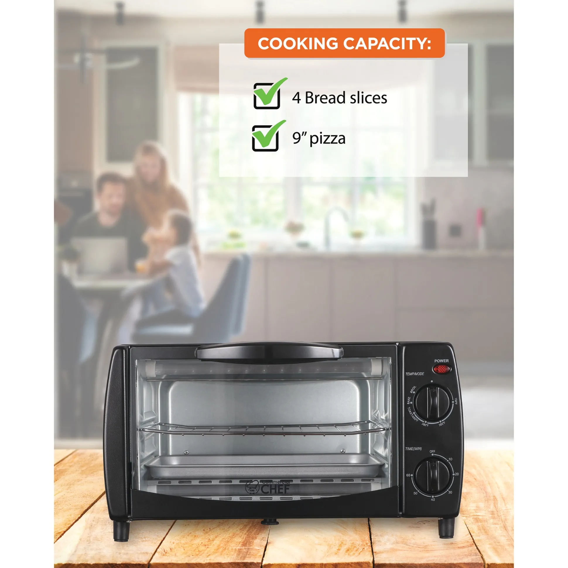 Commercial Chef Toaster Oven