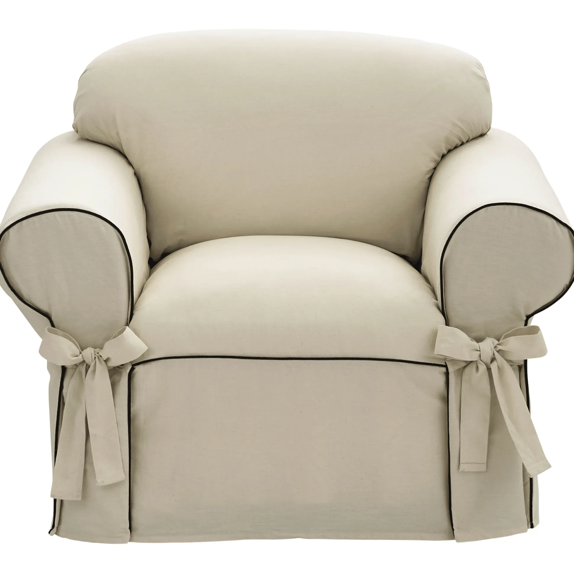 Contrast Piping Slipcover