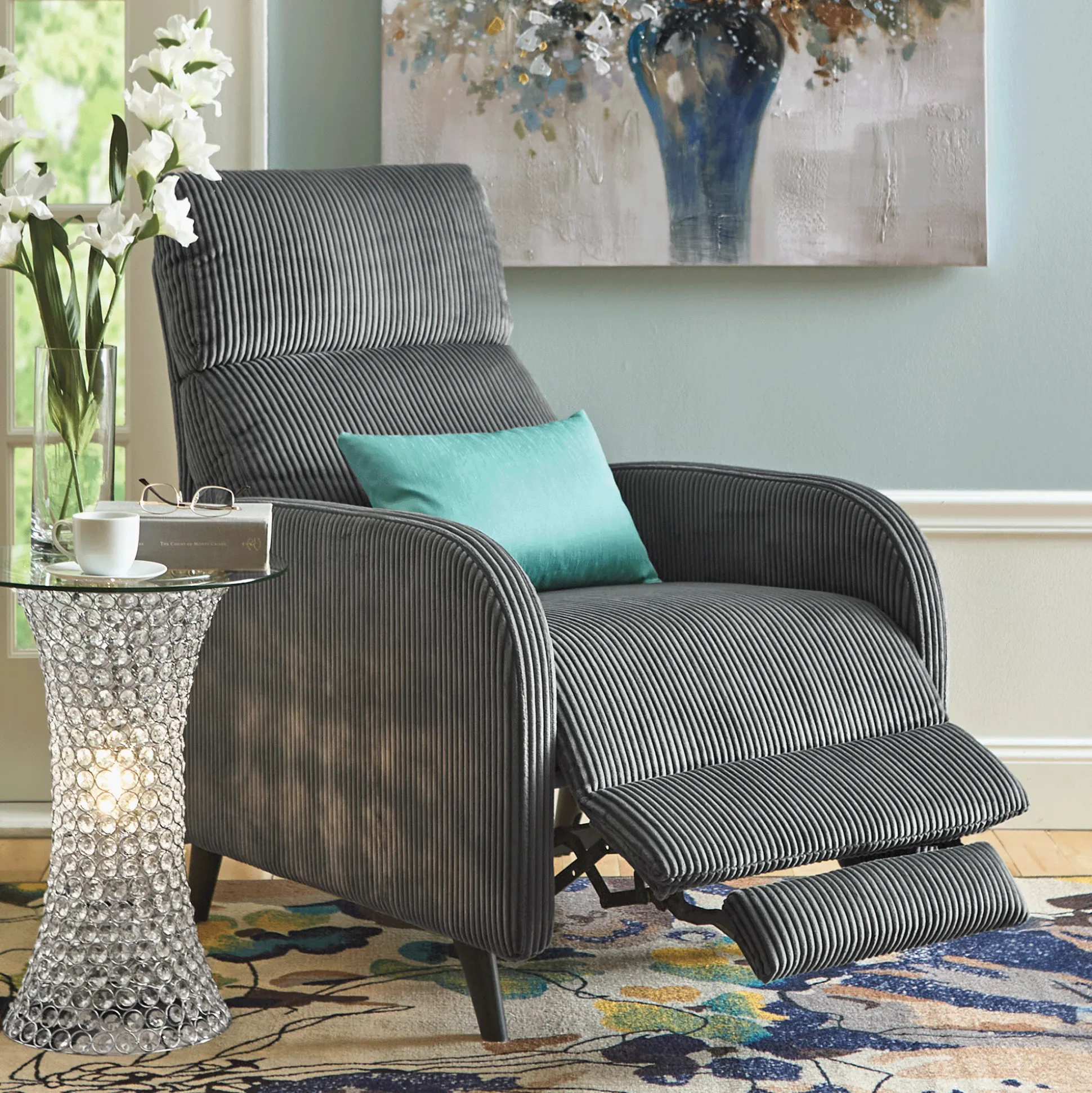 Corduroy Manual Recliner