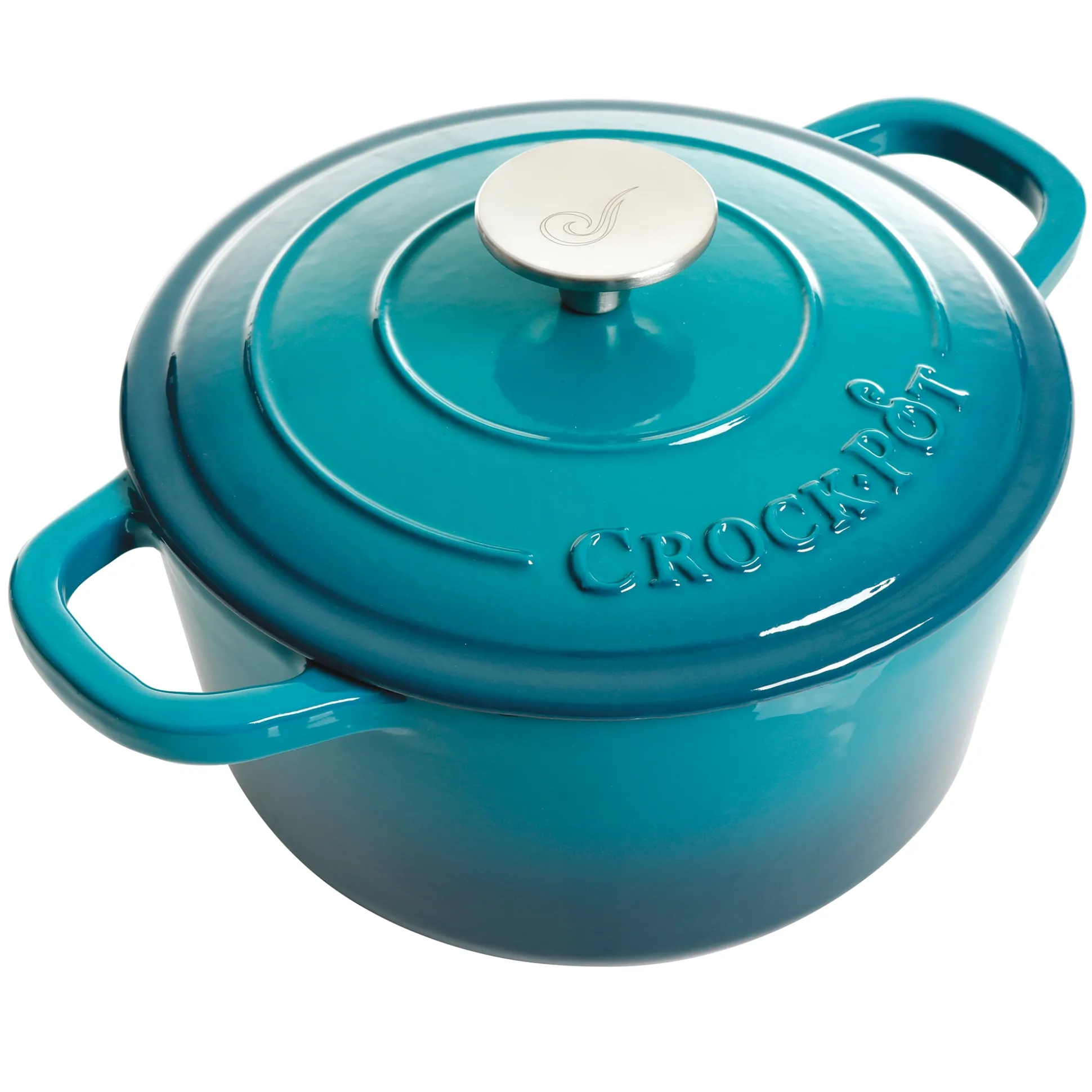 Crock Pot Artisan 3-qt. Enameled Cast Iron Dutch Oven with Lid