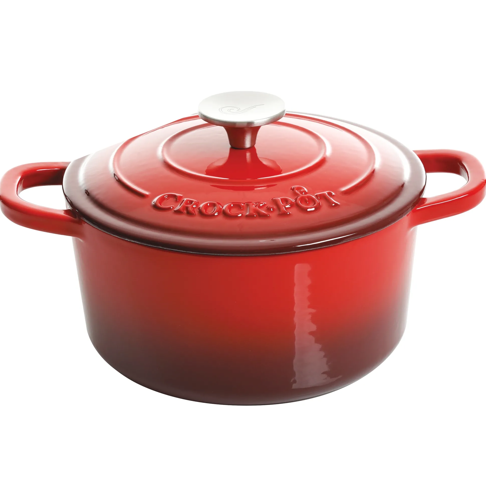 Crock Pot Artisan 3-qt. Enameled Cast Iron Dutch Oven with Lid