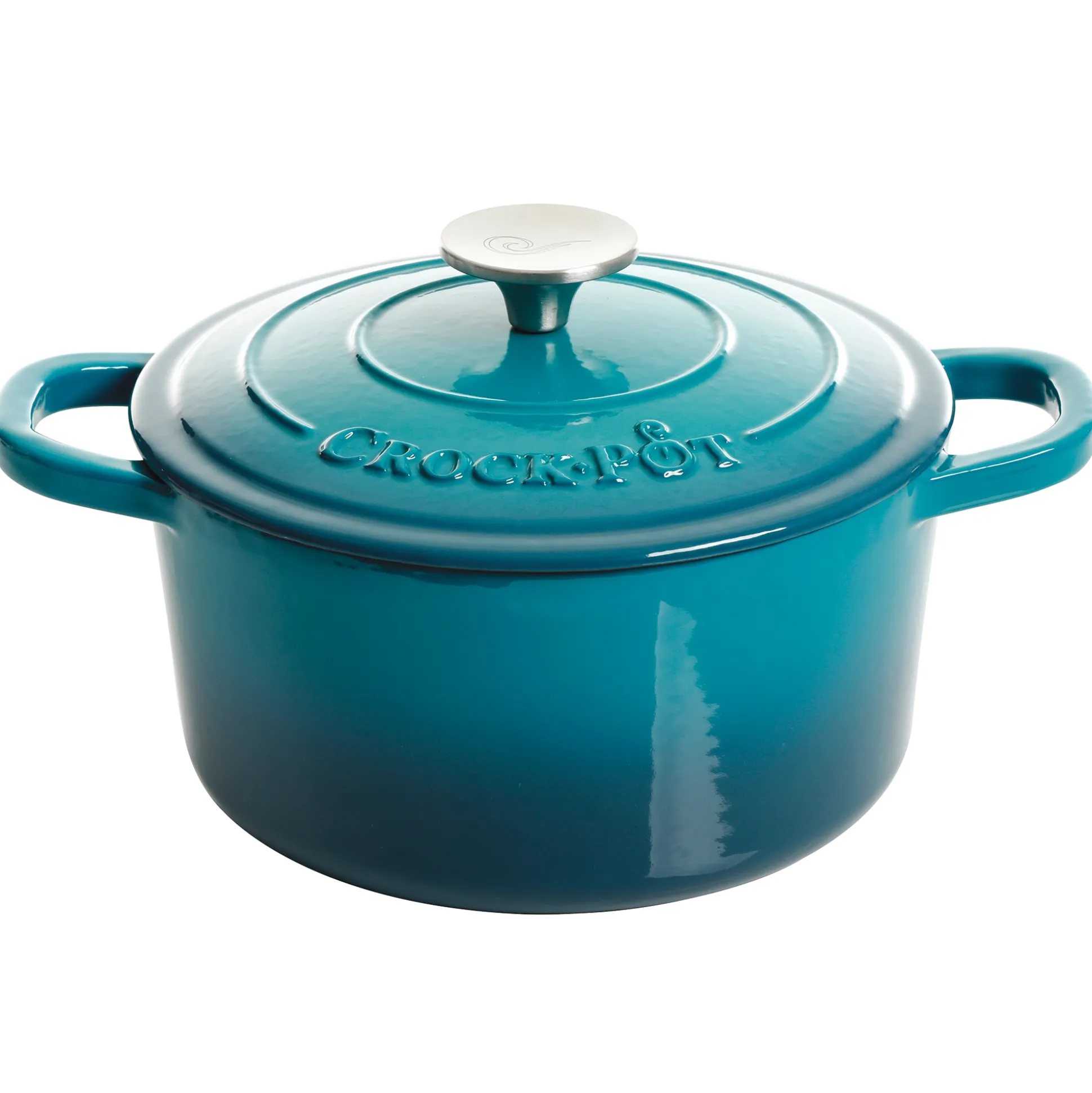 Crock Pot Artisan 3-qt. Enameled Cast Iron Dutch Oven with Lid