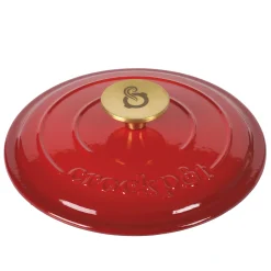 Crock Pot Artisan 3-qt. Enameled Cast Iron Saucepan with Lid