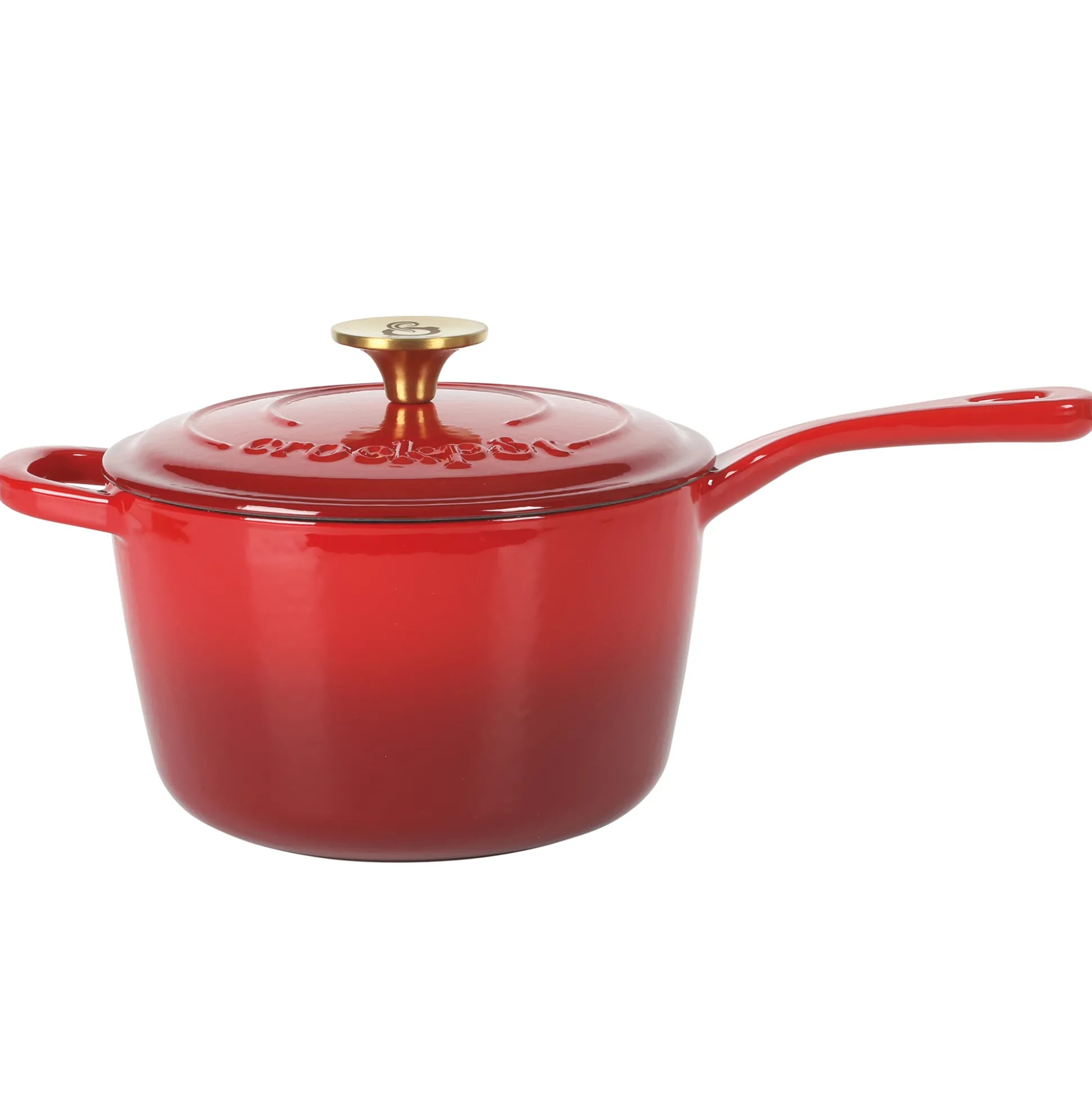 Crock Pot Artisan 3-qt. Enameled Cast Iron Saucepan with Lid