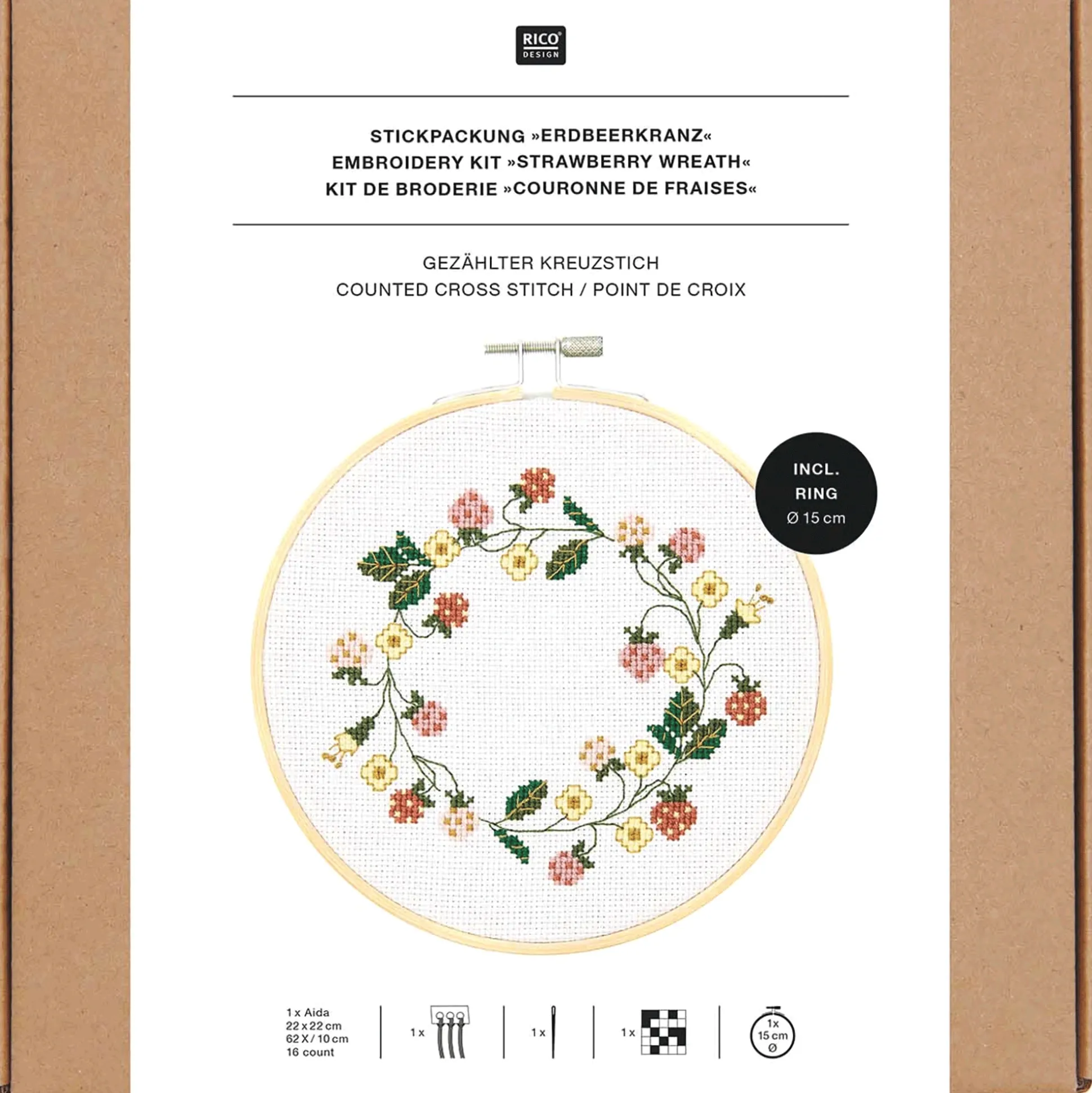 6" Cross-Stitch Kit
