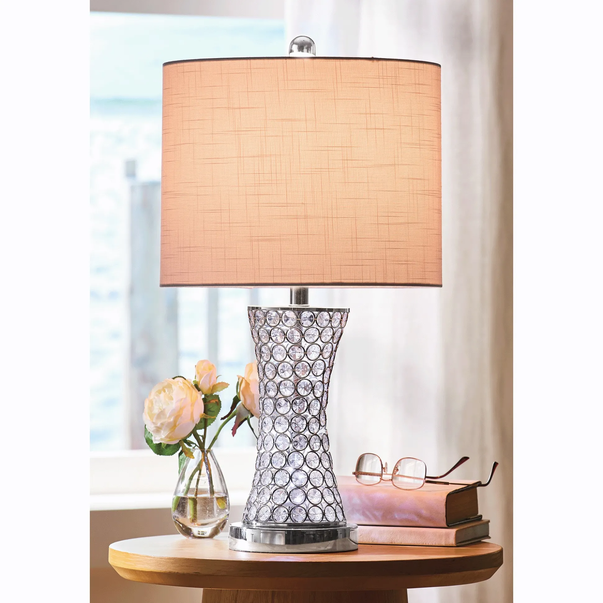 Crystal Base Table Lamp