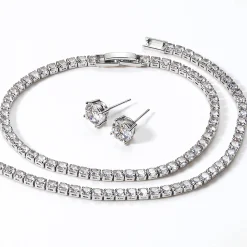 Cubic Zirconia Jewelry Set
