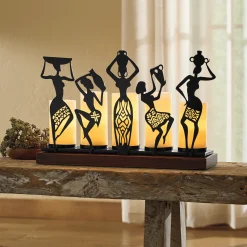 Dancing Ladies Candleholder