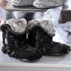 Dearfoams Beth Furry Bootie