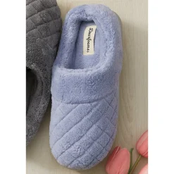 Dearfoams Libby Quilted Terry Clog