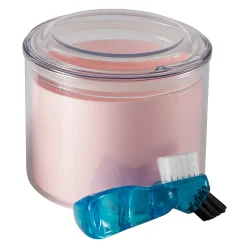 Denture Case with Brush