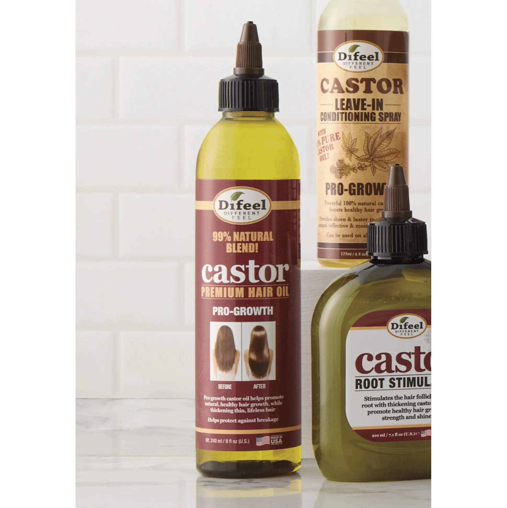 Difeel Castor Premium Hair Oil