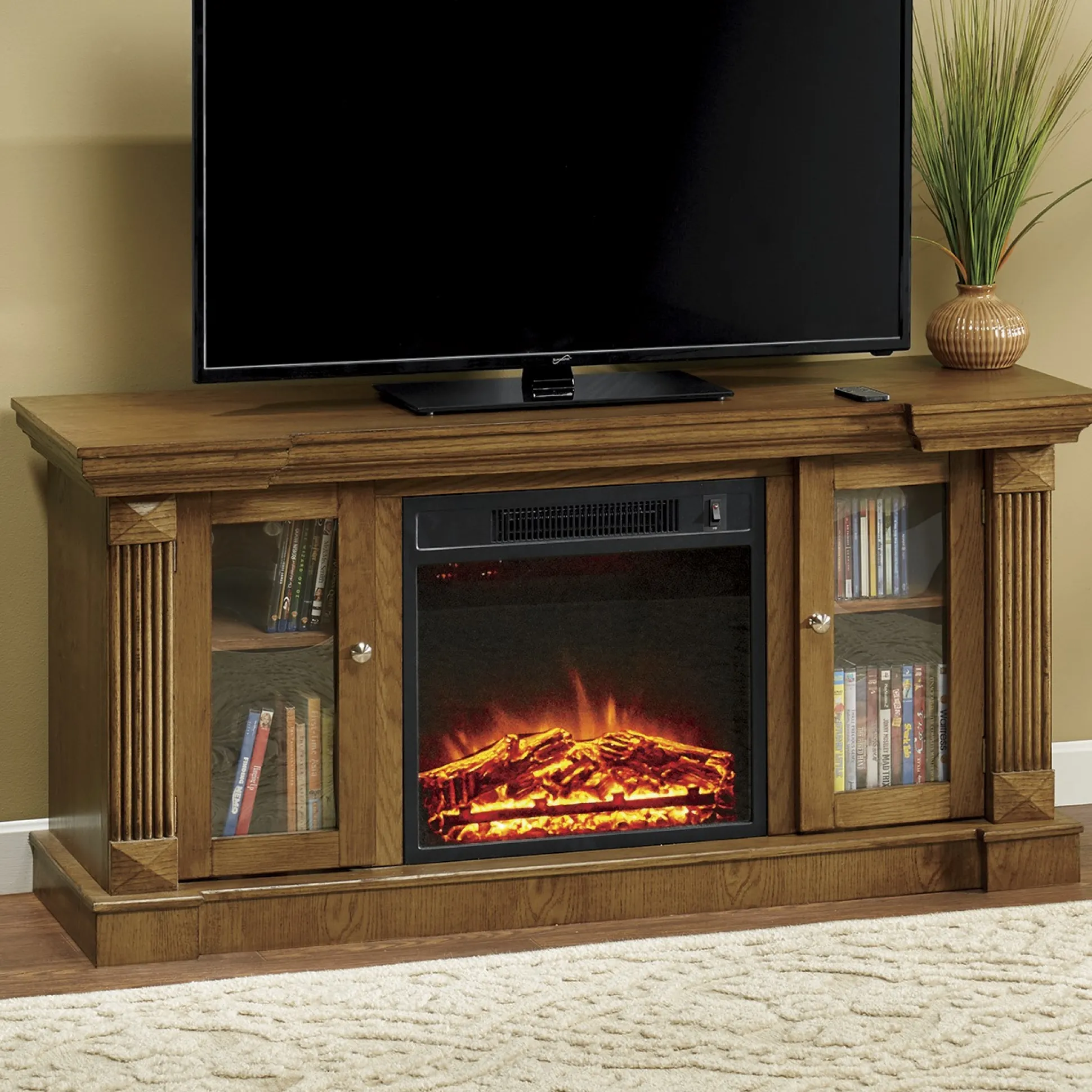 2-Door Entertainment Fireplace