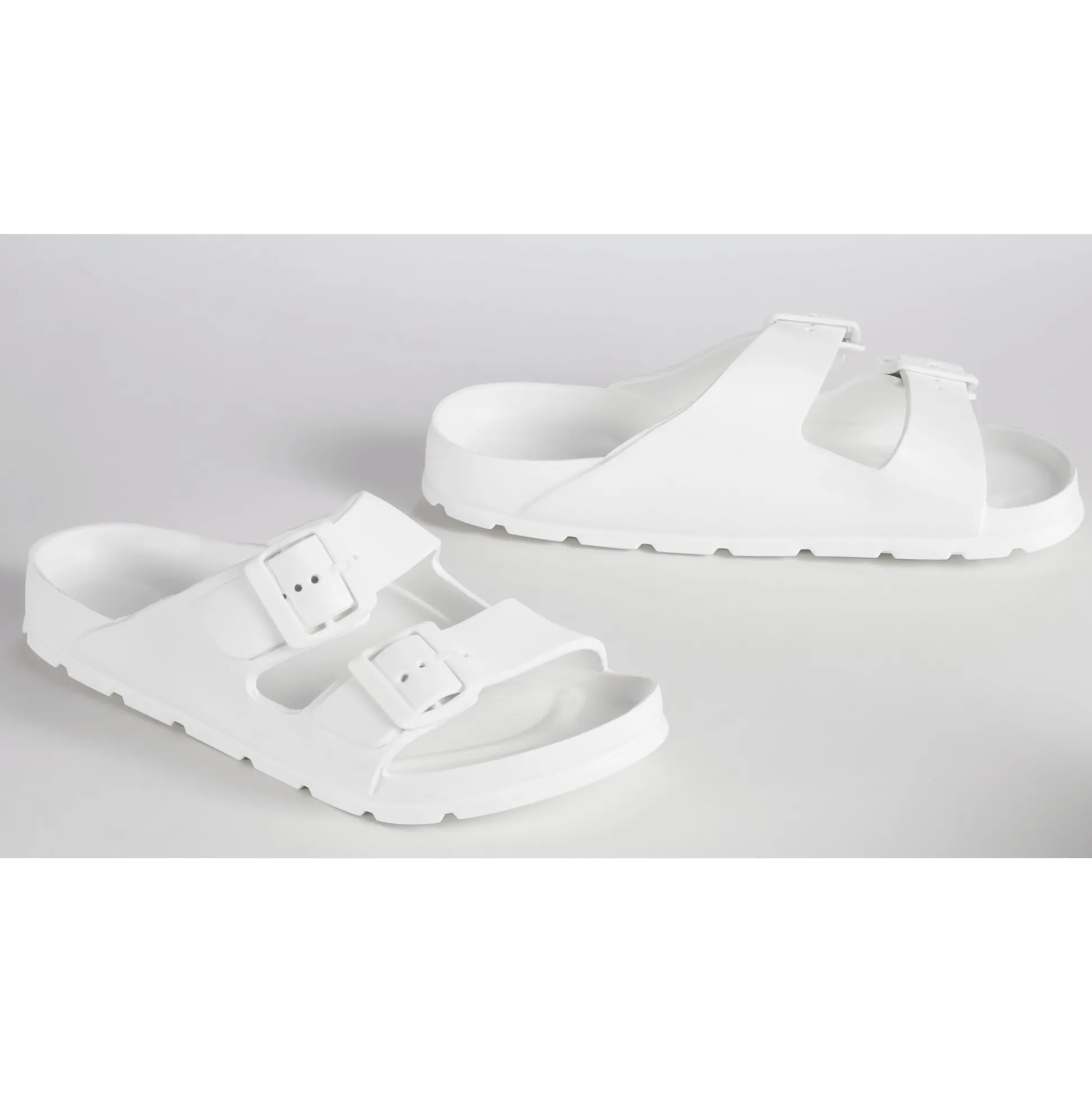 Double-Buckle Sandal