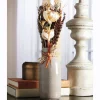Dried Grasses and Roses Floral Arrangement
