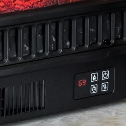 Electric Fireplace Logs with Remote