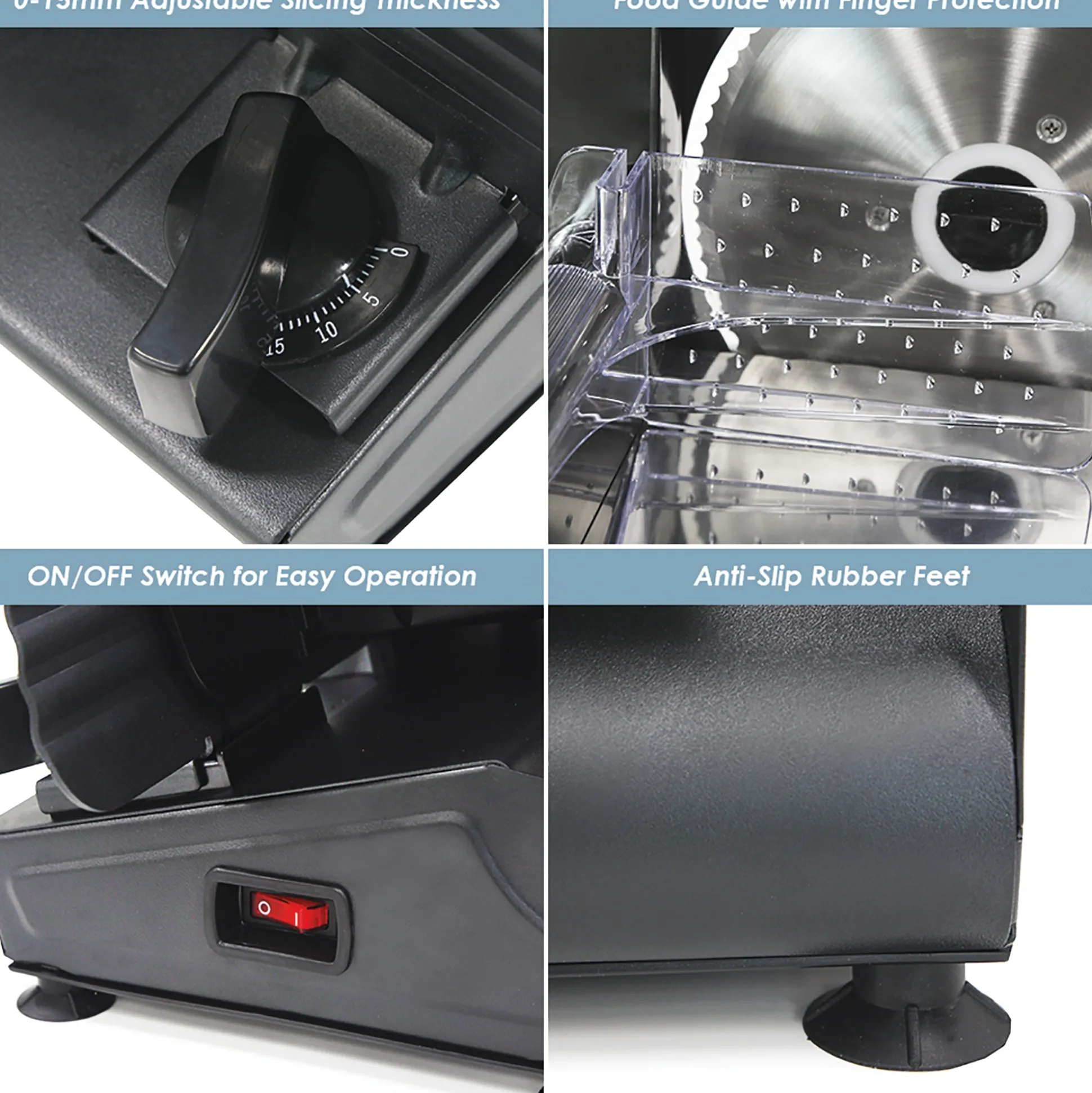 Elite Gourmet Electric Meat Slicer