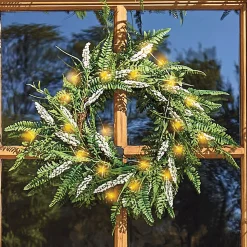 Everyday Green Mixed Fern Wreath