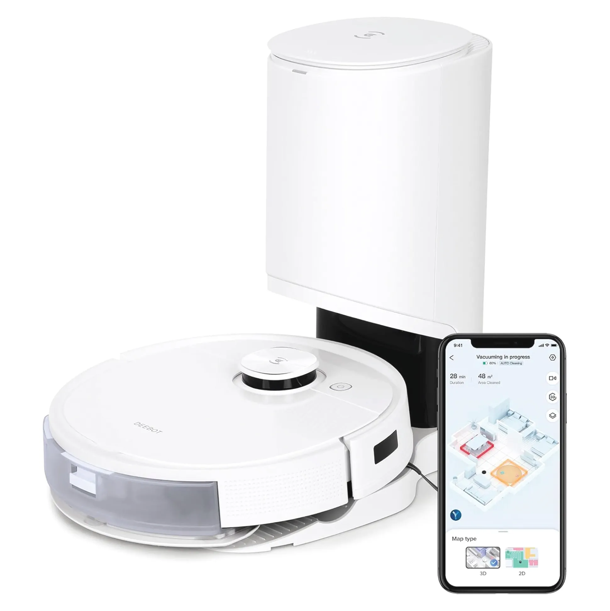 EvoVacs DEEBOT TEO+ Robot Vacuum
