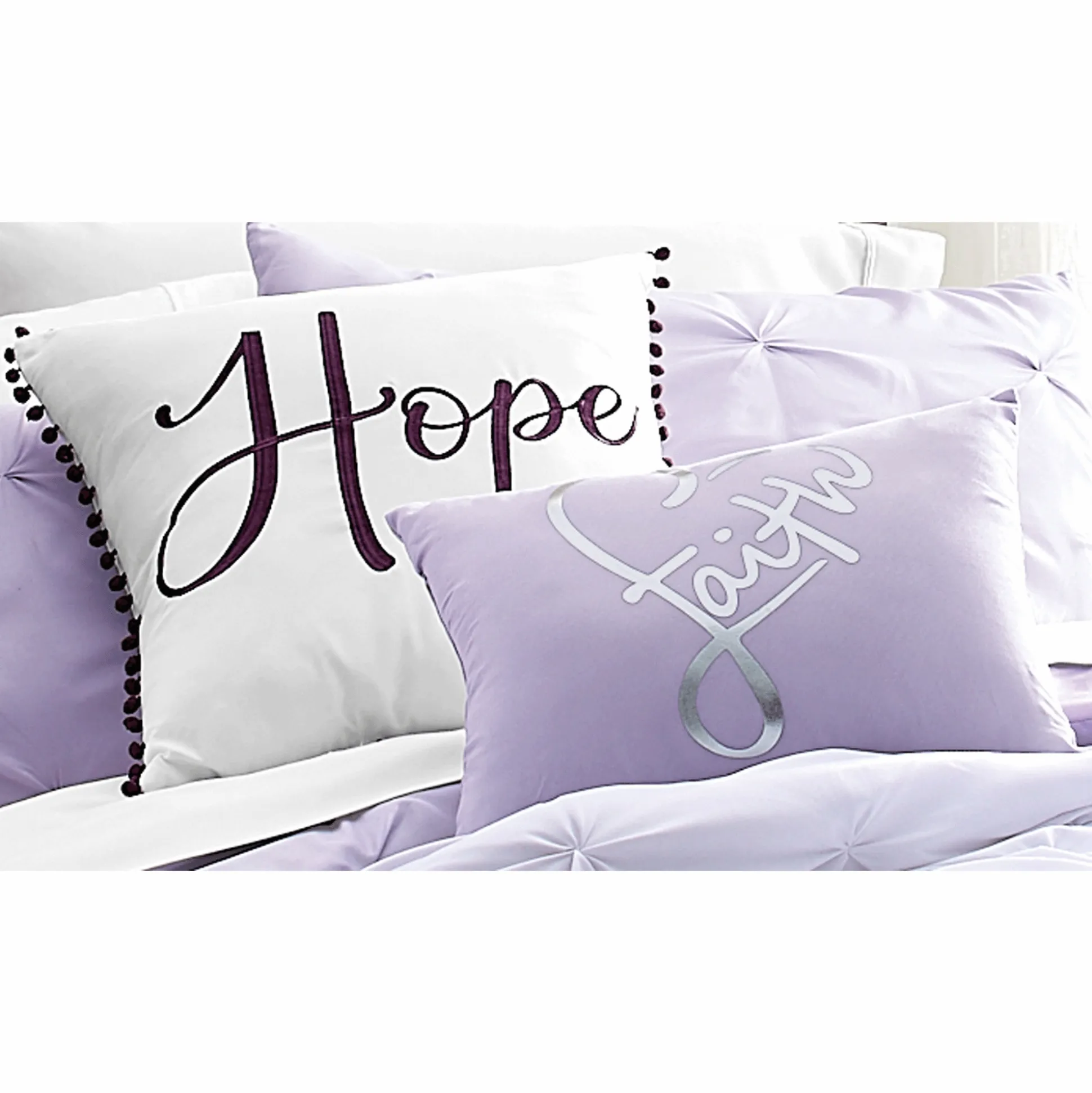 Faith and Hope Accent Pillows