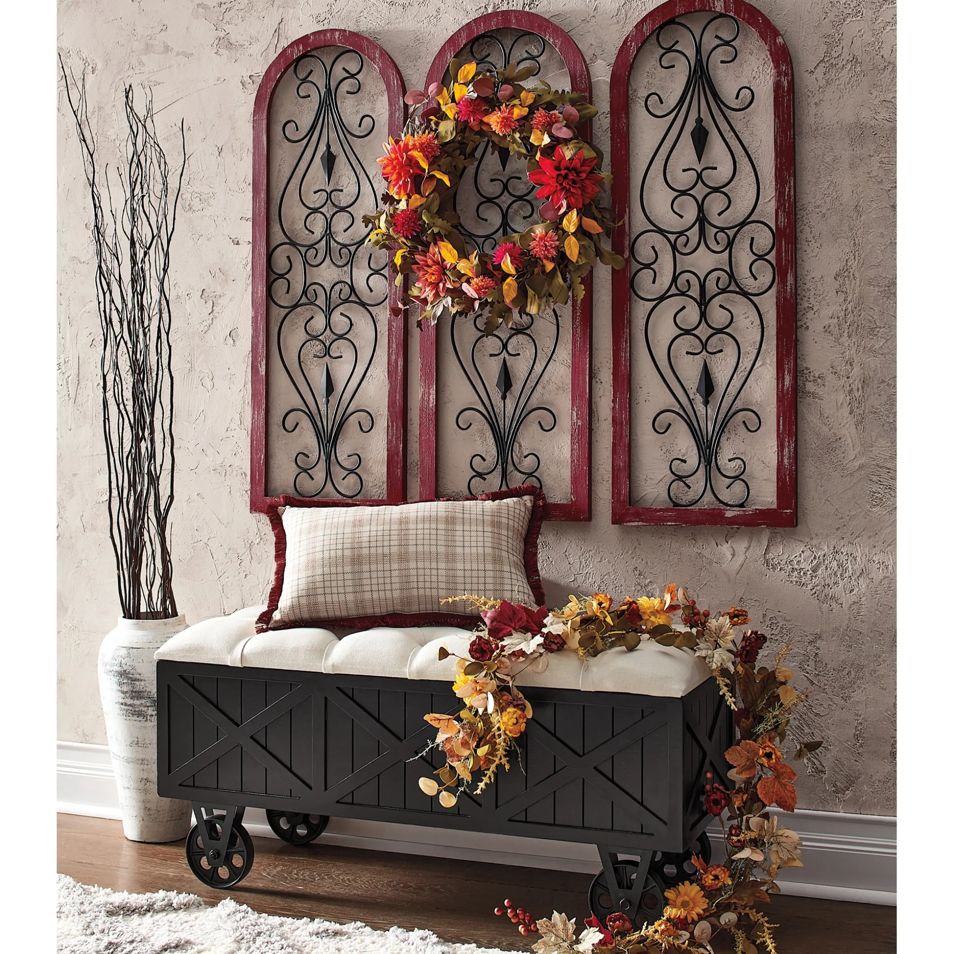 Fall Floral Wreath
