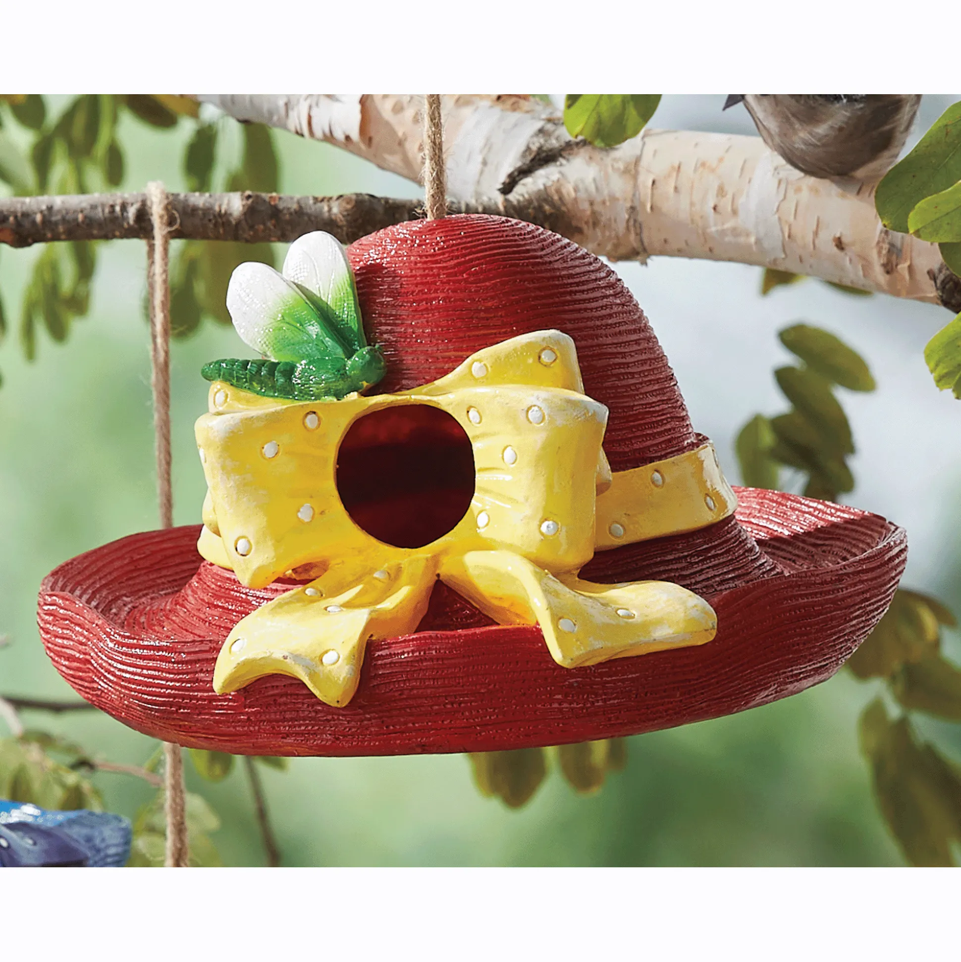 Fancy Hat Birdhouse