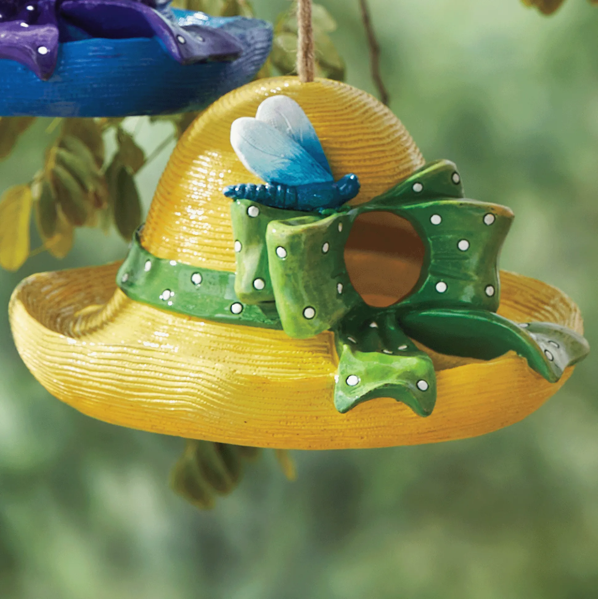 Fancy Hat Birdhouse