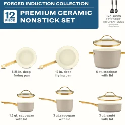 Farberware 12-Piece Forged Aluminum Cookware Set