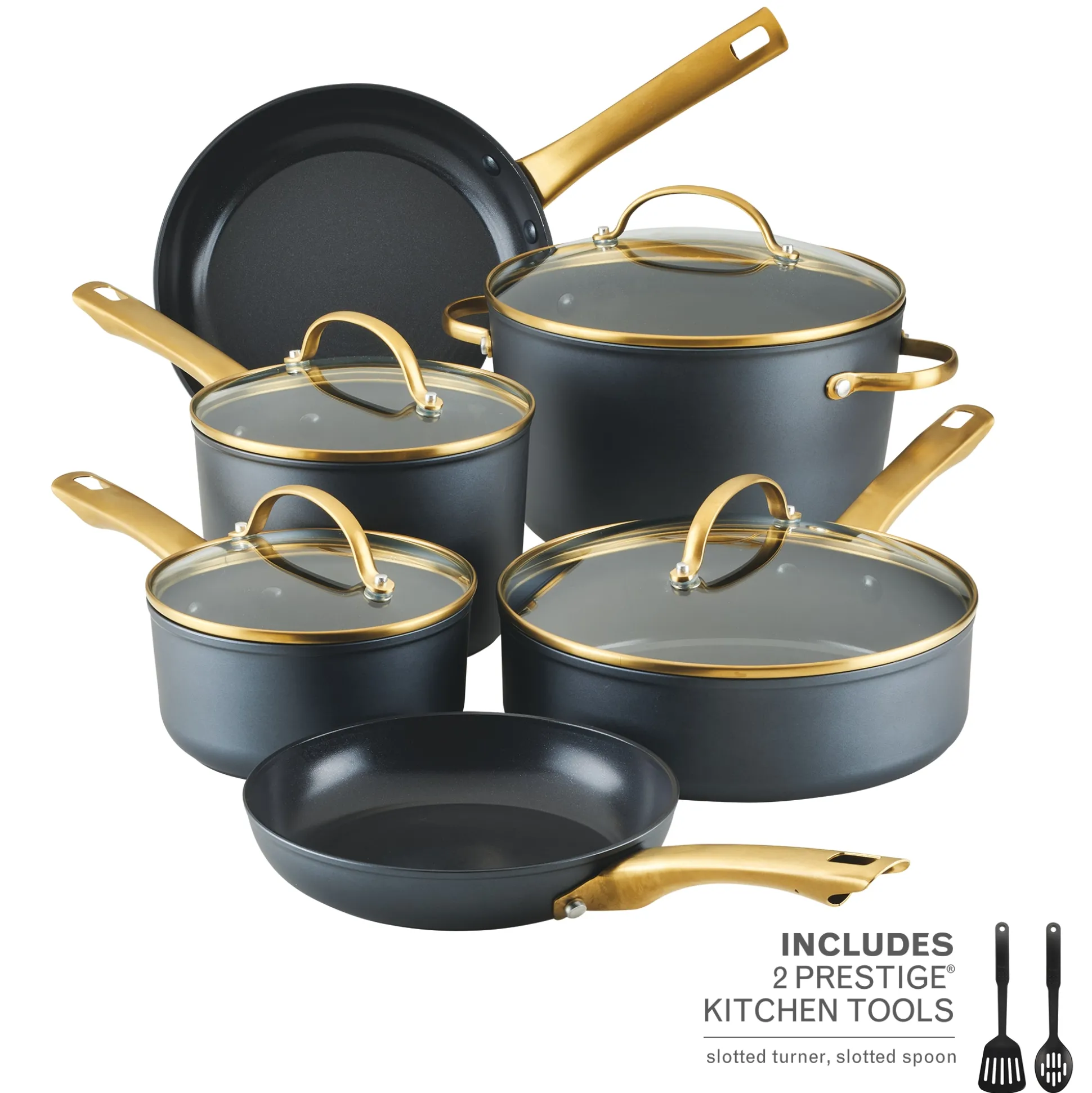 Farberware 12-Piece Forged Aluminum Cookware Set