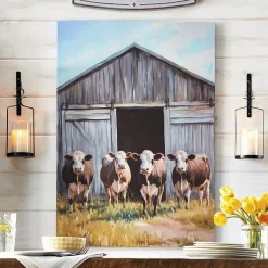 Farm Friends Cow Wall Art