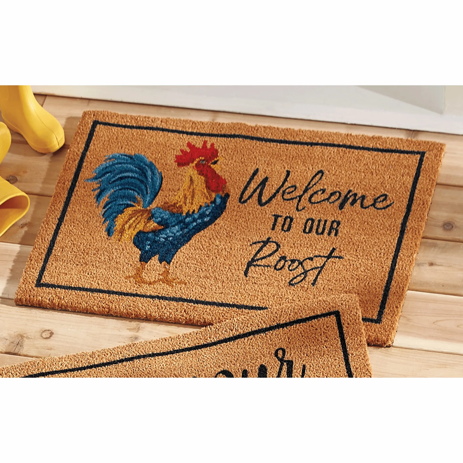 Farmhouse Friends Coir Mat