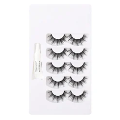 Faux Eyelash & Adhesive Set