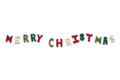 Felt Merry Christmas Garland