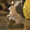 Figural Bunny Candle