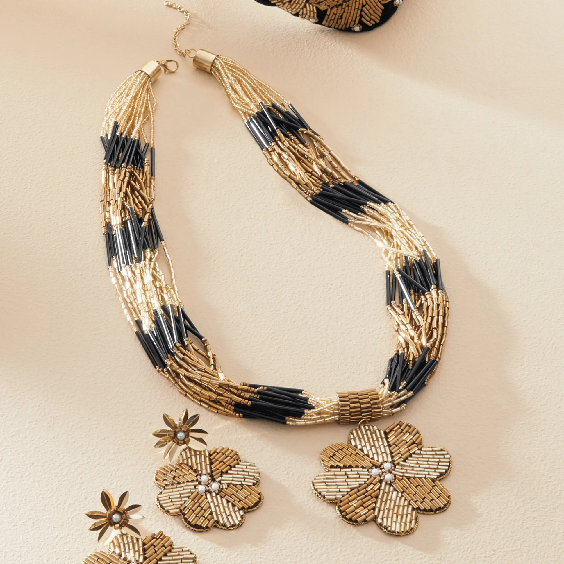 Flower/Seed Bead Jewelry