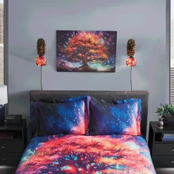 Galactic Tree Lit Canvas