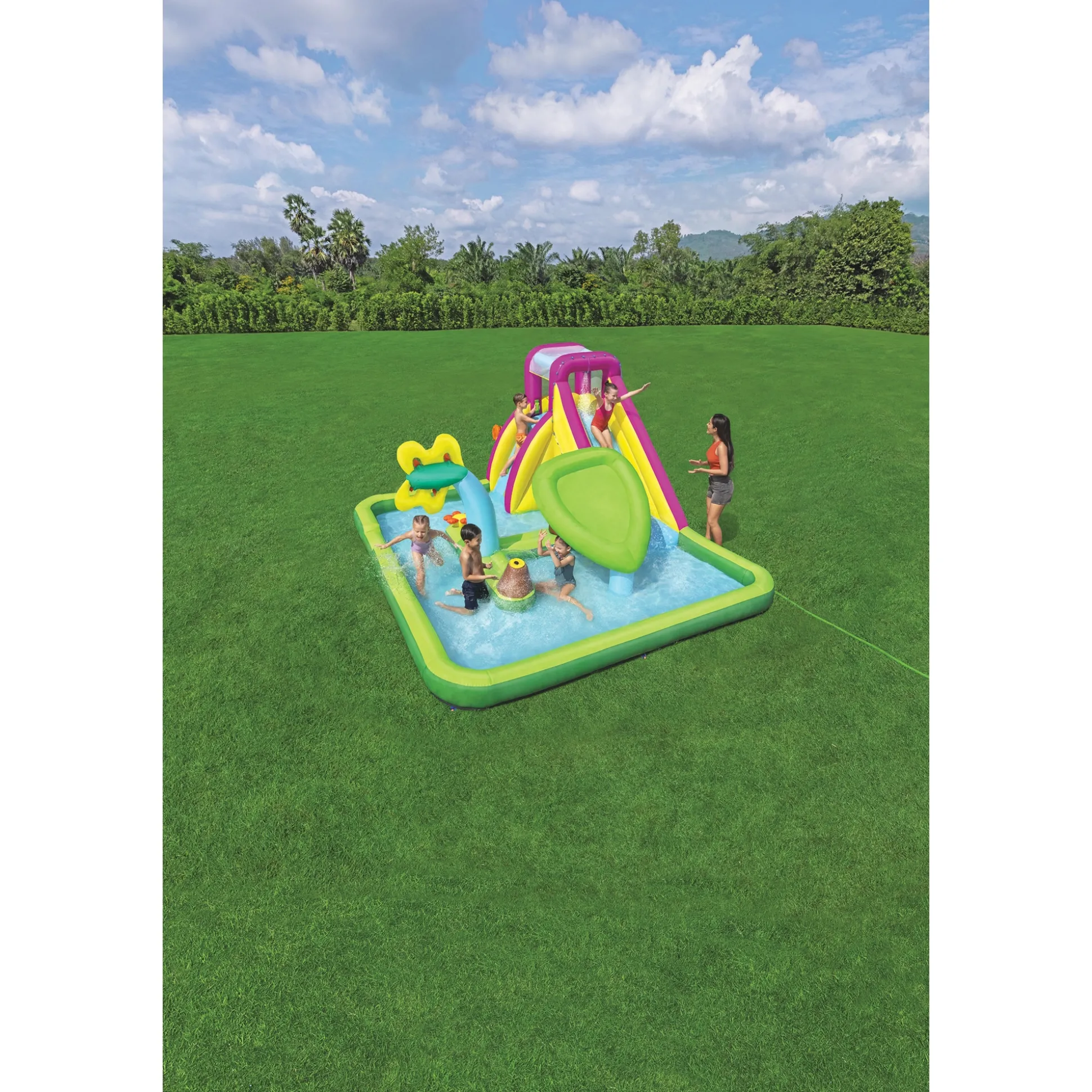 Garden Party Inflatable Mega Water Park