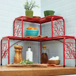 Gate Scroll Corner Shelf