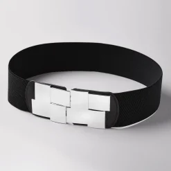 Geometric Buckle Belt