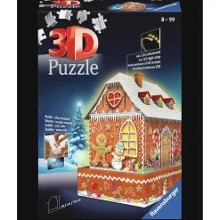 Gingerbread 3-D Puzzle