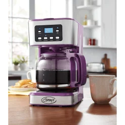 Ginny's 12-Cup Programmable Coffee Maker with Adjustable Brew Strength