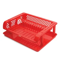 Ginny's Single-Tier Dish Rack with Tray