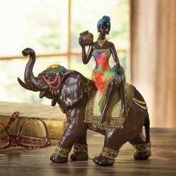 Global Lady and Elephant