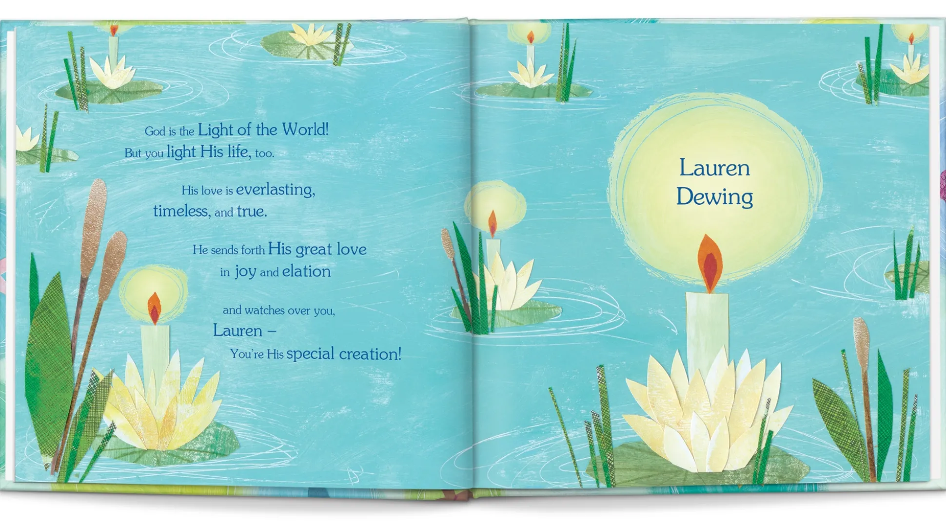 God Loves You! Personalized Book