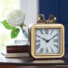 Golden Bow Table Clock