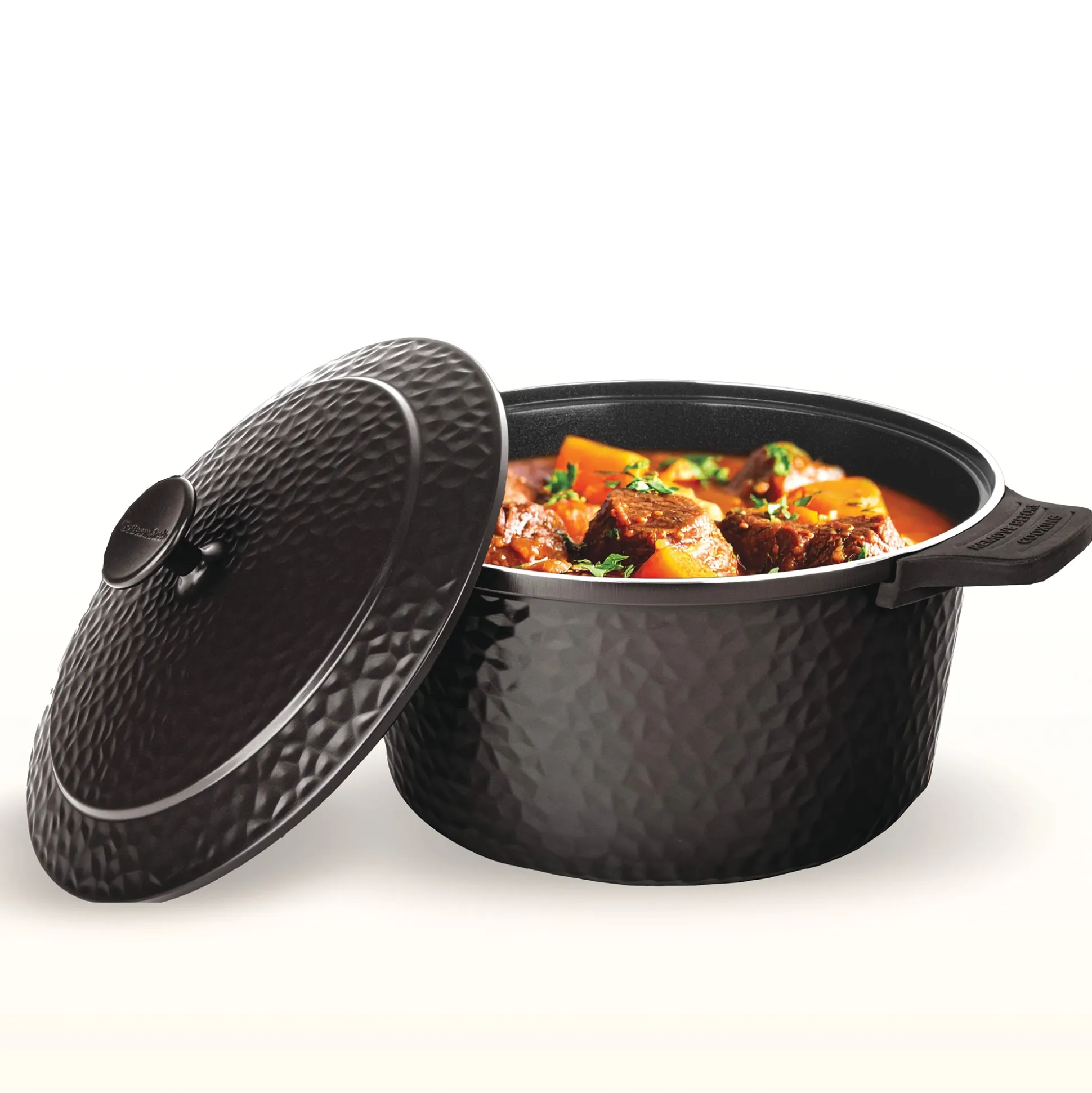 Gotham Steel 5-Quart Hammered Dutch Oven