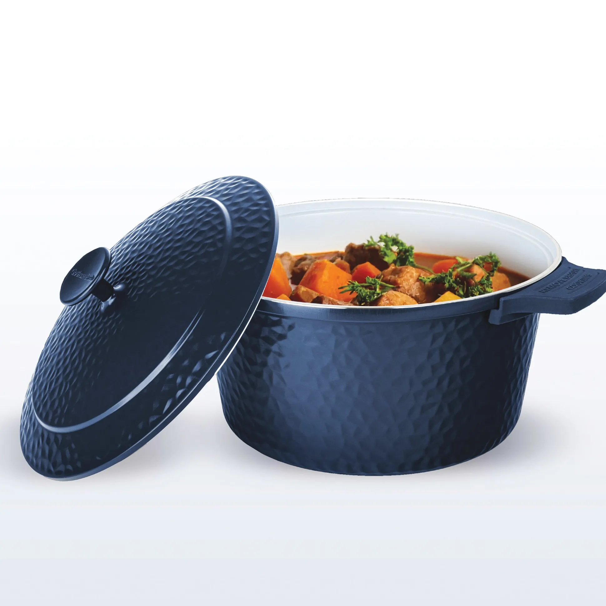 Gotham Steel 5-Quart Hammered Dutch Oven
