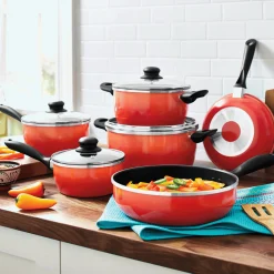 Gradient 10-Piece Aluminum Cookware Set